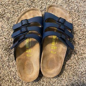 Birkenstock Florida Navy Blue